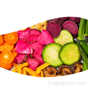 Bon prix Snack de chips de légumes mélangés de fruits secs